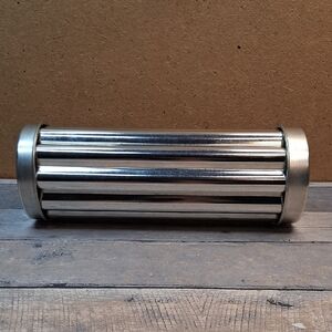 Pampered Chef Stainless Steel Scalloped Bread Tube #